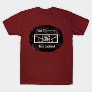 Old Trumpet New Sound Triptych T-Shirt